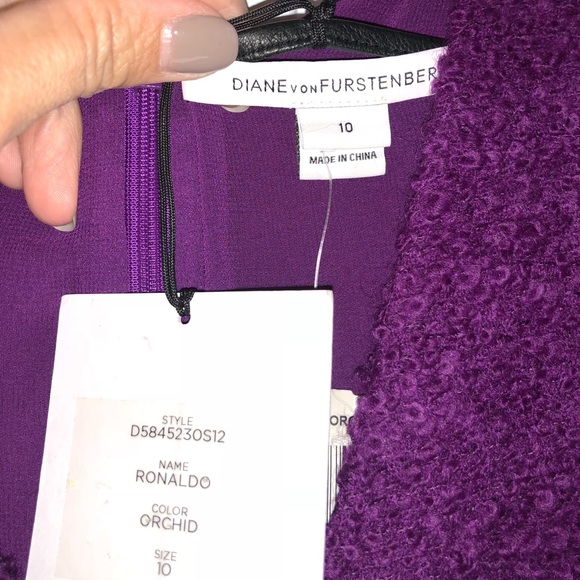 Diane Von Furstenberg Dresses & Skirts - DVF Ronaldo wool sheath size 10